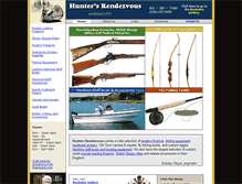 Tablet Screenshot of huntersrendezvous.com